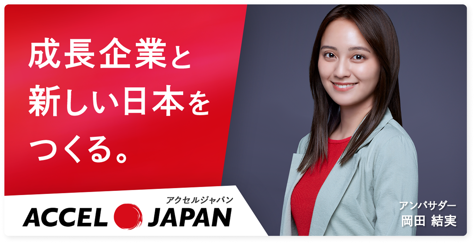 成長企業と新しい日本をつくる。 ACCEL JAPAN